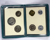 PAKISTAN: Islamic Republic, 7-coin proof set, 1968, unlisted proof set, with the 1948 one rupee, including KM-7-23-26-27-28-29-30, in original Lahore ...