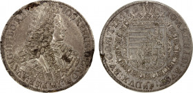 AUSTRIA: Josef I, 1705-1711, AR thaler, 1710, KM-1438.2, Dav-1018, an impressive example with gray toning and traces of original luster, AU.
Estimate...