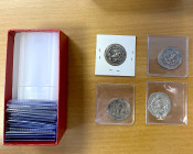 SASANIAN KINGDOM: Khusro I, 531-579, LOT of 25 silver drachms, including the mints of APR, AY (2 pcs), BYSh (2), GD, LAM (2), LD, MY (2), ML, PR (2) S...