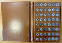 NORTHERN SONG: LOT of 480 coins, large format album filled with various single cash coin types of the Northern Song dynasty, a very interesting study ...