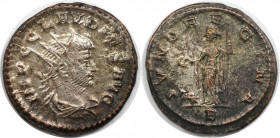 Römische Münzen, MÜNZEN DER RÖMISCHEN KAISERZEIT. Claudius II. Gothicus (268-270 n. Chr). Antoninianus (3,79 g. 21 mm). Vs.: IMP C CLAVDIVS AVG, Drapi...