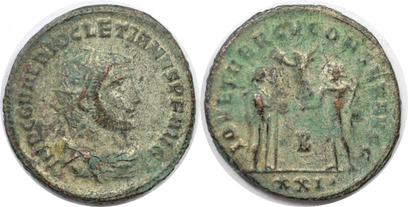 Römische Münzen, MÜNZEN DER RÖMISCHEN KAISERZEIT. Diocletianus 284-305 n. Chr. A...