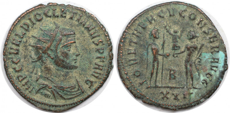 Römische Münzen, MÜNZEN DER RÖMISCHEN KAISERZEIT. Diocletianus 284-305 n. Chr. A...