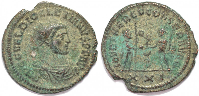 Römische Münzen, MÜNZEN DER RÖMISCHEN KAISERZEIT. Diocletianus 284-305 n. Chr. A...