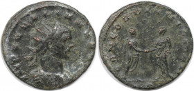 Römische Münzen, MÜNZEN DER RÖMISCHEN KAISERZEIT. Aurelianus (284-305 n. Chr.). Antoninianus (3,44 g. 22 mm). Vs.: IMP AURELIANVS(AVG), Drapierte Büst...