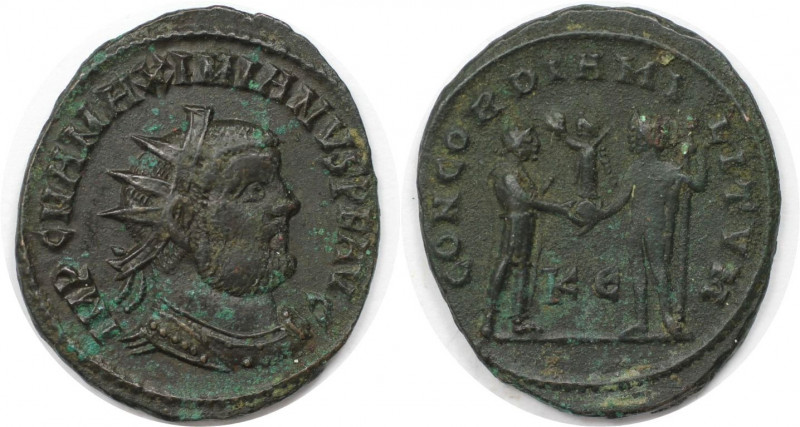 Römische Münzen, MÜNZEN DER RÖMISCHEN KAISERZEIT. Maximianus Herculius (286-310 ...