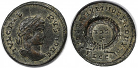 Römische Münzen, MÜNZEN DER RÖMISCHEN KAISERZEIT. Crispus, Cäsar (317-326 n. Chr). Follis (Lugdunum) 1.Offizin. (3.34 g. 19 mm) Vs.: IVL CRISPVS NOB C...