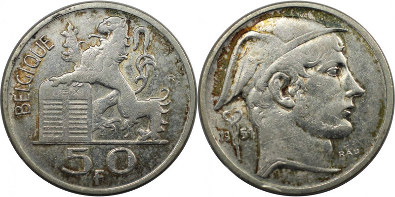 Europäische Münzen und Medaillen, Belgien / Belgium. Leopold III. (1934-1950). 5...