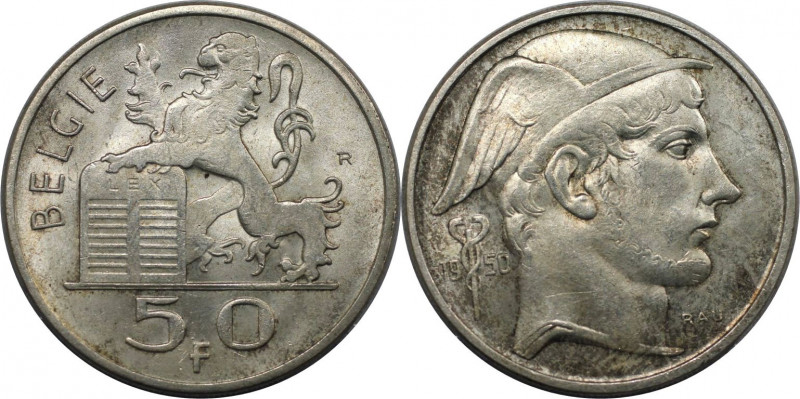 Europäische Münzen und Medaillen, Belgien / Belgium. Leopold III. (1934-1950). 5...