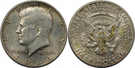 Weltmünzen und Medaillen, Vereinigte Staaten / USA / United States. Kennedy Half Dollar 1964. Silber. KM 202. Vorzüglich