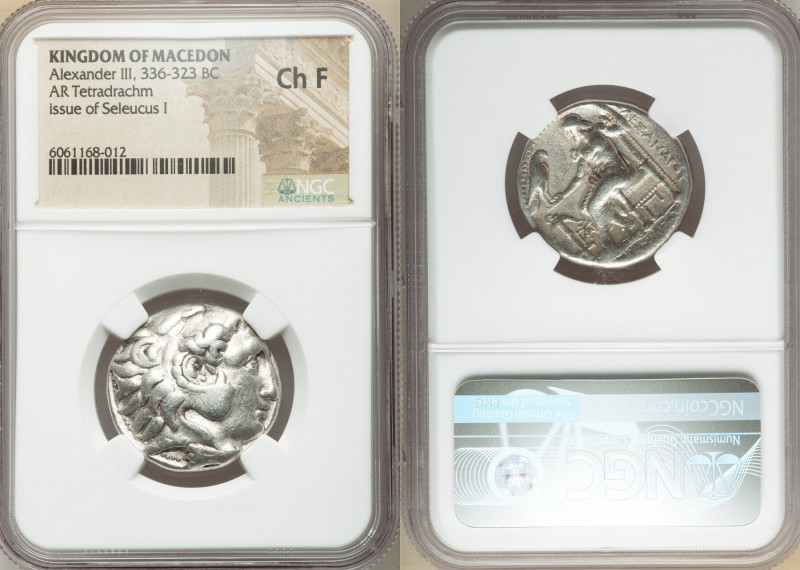 MACEDONIAN KINGDOM. Alexander III the Great (336-323 BC). AR tetradrachm (25mm, ...