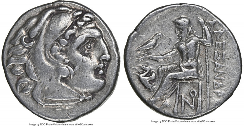 MACEDONIAN KINGDOM. Alexander III the Great (336-323 BC). AR drachm (17mm, 2h). ...