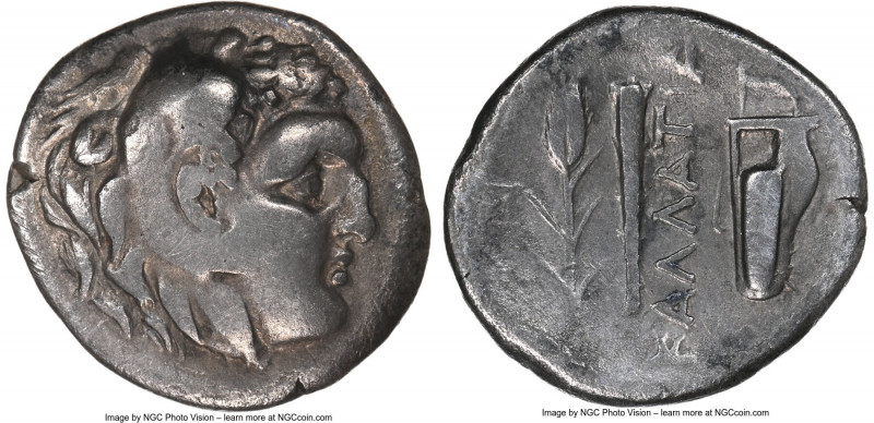MOESIA. Callatis. Ca. 3rd-2nd centuries BC. AR drachm (20mm, 4.89 gm, 9h). NGC V...