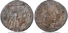 ARMENIAN KINGDOM. Tigranes II the Great (95-56 BC). AR tetradrachm (27mm, 15.77 gm, 1h). NGC Choice XF 5/5 - 3/5, scuff. Antioch, ca. 83-70. Diademed ...