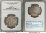 Republic 4 Soles 1830 PTS-JL MS63 NGC, Potosi mint, KM96a.1. Exhibiting a smoky rose-gray and seafoam tone. 

HID09801242017

© 2022 Heritage Auctions...