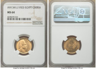 Fuad I gold 50 Piastres AH 1341 (1923) MS64 NGC, British Royal mint, KM340. AGW 0.1196 oz. 

HID09801242017

© 2022 Heritage Auctions | All Rights Res...
