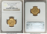 Napoleon gold 20 Francs L'An 12 (1803/1804)-A AU53 NGC, Paris mint, KM651. Napoleon as Premier Consul of the Republic. 

HID09801242017

© 2022 Herita...