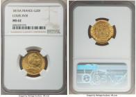 Louis XVIII gold 20 Francs 1815-A MS62 NGC, Paris mint, KM706.1. 

HID09801242017

© 2022 Heritage Auctions | All Rights Reserved