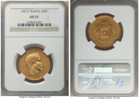 Napoleon III gold 50 Francs 1857-A AU53 NGC, Paris mint, KM785.1, Fr-547. AGW 0.4667 oz. 

HID09801242017

© 2022 Heritage Auctions | All Rights Reser...