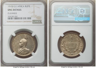 German Colony. Wilhelm II Rupie 1910-J UNC Details (Cleaned) NGC, Hamburg mint, KM10. 

HID09801242017

© 2022 Heritage Auctions | All Rights Reserved...