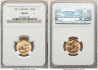 Victoria gold 1/2 Sovereign 1901 MS63 NGC, KM784, S-3878. Last year of reign and type. AGW 0.1177 oz. 

HID09801242017

© 2022 Heritage Auctions | All...