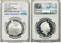 Elizabeth II silver Proof "Britannia" 2 Pounds 2016 PR70 Ultra Cameo NGC, KM-Unl. Britannia Early Releases. 

HID09801242017

© 2022 Heritage Auctions...