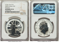 Elizabeth II silver Reverse Proof "Britannia" 2 Pounds 2020 PR70 NGC, KM-Unl. Holder states 2 coin proof set but only 1 coin in this lot. 

HID0980124...