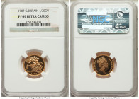 Elizabeth II gold Proof 1/2 Sovereign 1987 PR69 Ultra Cameo NGC, KM942. 

HID09801242017

© 2022 Heritage Auctions | All Rights Reserved