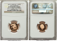Elizabeth II Proof 1/2 Sovereign 2015 PR70 Ultra Cameo NGC, KM1331. 2015 Portrait. One of First 250 Struck. 

HID09801242017

© 2022 Heritage Auctions...