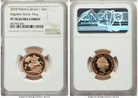 Elizabeth II gold Proof Piefort Sovereign 2018 PR70 Ultra Cameo NGC, KM-Unl. Sapphire Anniversary Privy. 

HID09801242017

© 2022 Heritage Auctions | ...