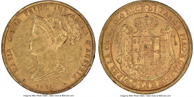 Parma. Maria Luigia gold 40 Lire 1815 AU55 NGC, Milan mint, KM-C32, Fr-933. Two year type. Struck in the name of Marie Louise, second wife of Napoleon...