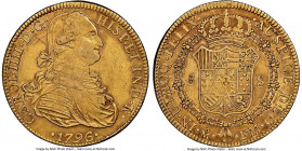Charles IV gold 8 Escudos 1796 Mo-FM AU Details (Obverse Graffiti) NGC, Mexico City mint, KM159. AGW 0.7615 oz. 

HID09801242017

© 2022 Heritage Auct...