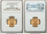 Estados Unidos gold 10 Pesos 1957-Mo MS65 NGC, KM-M123A, Grove-699. Centennial of constitution commemorative. AGW 0.2411 oz. 

HID09801242017

© 2022 ...