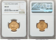 Republic gold 20 Zlotych 1925-(w) MS64 NGC, Warsaw mint, KM-Y33. 

HID09801242017

© 2022 Heritage Auctions | All Rights Reserved