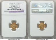 Philip V gold 1/2 Escudo 1744 S-PJ XF Details (Surface Hairlines) NGC, Seville mint, KM361.2, Cay-9481. From the "For My Daughters" Collection 

HID09...