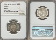 Aargau. Canton Batzen 1826 MS66 NGC, KM21. Taupe-gray toning with reflective luster. 

HID09801242017

© 2022 Heritage Auctions | All Rights Reserved