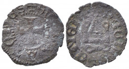Oriente Latino. Chiarenza. Imitative a nome di Guglielmo II de la Roche (1388-1394). Denaro tornese . Mi (0,47 g). MB.