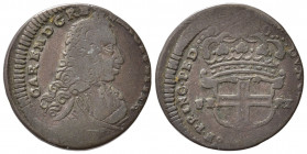 Carlo Emanuele III (1730-1773). Torino. 2,6 soldi 1740. Mi (3,62 g - 20,6 mm). MIR 937/f. NC. MB