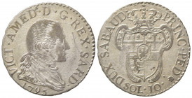 Vittorio Amedeo III. 10 Soldi 1795. Mi. SPL