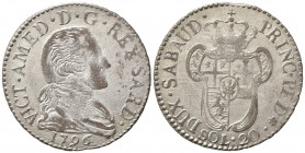 Vittorio Amedeo III. 20 Soldi 1796. Mi. SPL