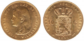 Netherlands - Gouden Tientjes 1875-1933 - 10 Gulden 1897 - Gold - good XF