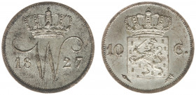Koninkrijk NL Willem I (1815-1840) - 10 Cent 1827 U (Sch. 307) - a.UNC