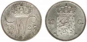 Koninkrijk NL Willem I (1815-1840) - 10 Cent 1827 U (Sch. 307) - a.UNC