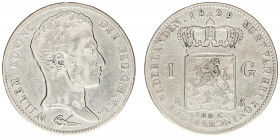 Koninkrijk NL Willem I (1815-1840) - 1 Gulden 1829 B (Sch. 271) - F/VF