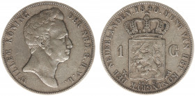 Koninkrijk NL Willem I (1815-1840) - 1 Gulden 1840 (Sch. 278) - a.VF