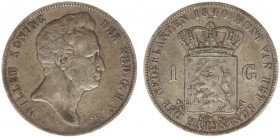 Koninkrijk NL Willem I (1815-1840) - 1 Gulden 1840 (Sch. 278) - F/VF