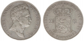 Koninkrijk NL Willem I (1815-1840) - 2½ Gulden 1840 (Sch. 257) - a.VF