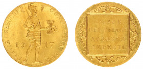 Netherlands - Gouden Dukaten - Gouden Dukaat 1917 - UNC