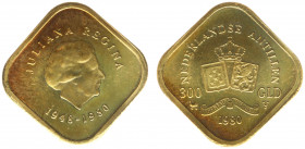 Netherlands Antilles - 300 Gulden 1980 - Gold - UNC