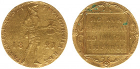 Koninkrijk NL Willem II (1840-1849) - Gouden Dukaat 1841 mm. lis (Sch. 505) - Fine